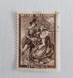 1939 Rubens avec sa première épouse Isabella Brant, estampil, Timbres & Monnaies, Timbres | Europe | Belgique, Art, Affranchi