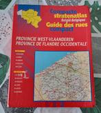 Stratenatlas België Provincie West-Vlaanderen  !!!, Livres, Atlas & Cartes géographiques, 2000 à nos jours, Autres atlas, Utilisé