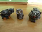 Diverse uiltjes van kunststof en van steen, Ophalen of Verzenden, Nieuw, Dier