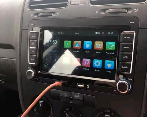 Radio navigatie met carplay voor vw skoda seat, Auto diversen, Autoradio's, Zo goed als nieuw, Ophalen of Verzenden