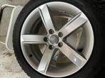 Originele aluminium velgen met winterbanden voor Audi A5, Auto-onderdelen, Banden en Velgen, Ophalen, Gebruikt, Velg(en), 17 inch
