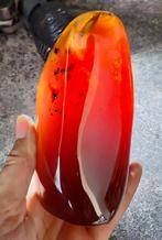 prachtig amber barnsteen sumatra indonesie 379 gram, Ophalen of Verzenden, Fossiel