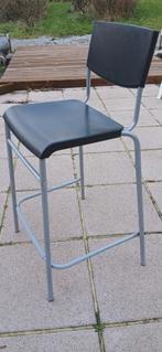 lot de 2 tabourets 74cm, 2 tabourets, Comme neuf, Enlèvement, Métal