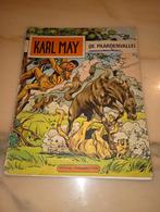 Couverture en papier Karl May, couleur blanc et bleu, Enlèvement ou Envoi