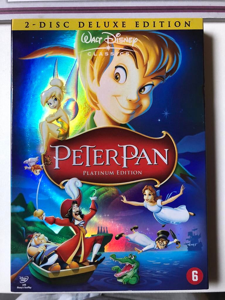 Peterpan platinum 2 disc Deluxe edition DVD, Ophalen of Verzenden, Zo goed als nieuw