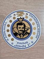 Carnaval medaille Denderleeuw 1976, Enlèvement ou Envoi