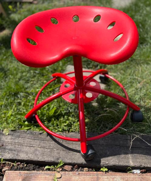 Traktor krukje Ikea, Huis en Inrichting, Krukjes, Gebruikt, In hoogte verstelbaar, Ophalen