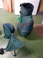Sac de golf greenway +chariot inesis+ tabouret, Sports & Fitness, Golf, Enlèvement, Utilisé, Sac, Autres marques