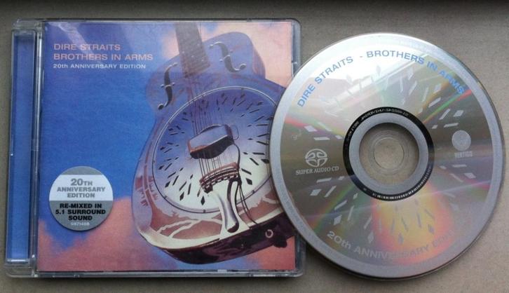 DIRE STRAITS - Brothers in arms ( SACD ), Cd's en Dvd's, Cd's | Rock, Zo goed als nieuw, Poprock, Verzenden