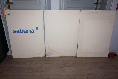 sabena 3 grote pancartes van sabena - 210 cm x 100 cm, Verzamelen, Sabenasouvenirs, Ophalen of Verzenden
