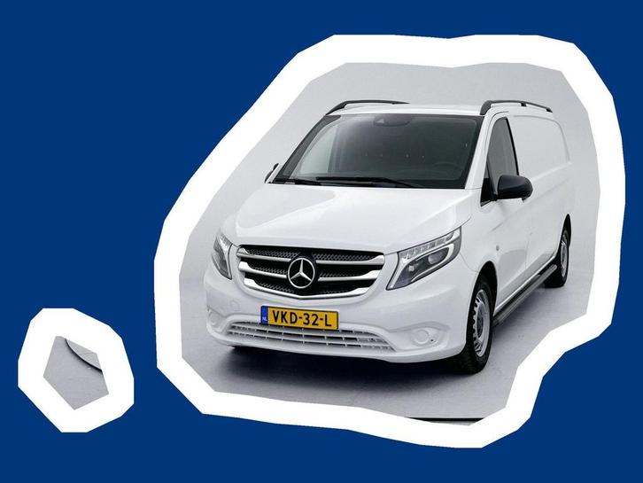 Mercedes-Benz Vito 114 CDI Extra Lang Led voor + achter Trek, Autos, Camionnettes & Utilitaires, Entreprise, ABS, Verrouillage central