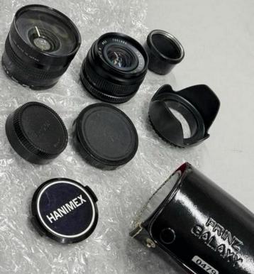 Hanimex mc f=28 52 7051686 + roue de Fisheye Ser-Vii 52mm disponible aux enchères
