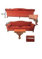 canapé ancien, Maison & Meubles, Enlèvement, Utilisé, Quatre personnes ou plus