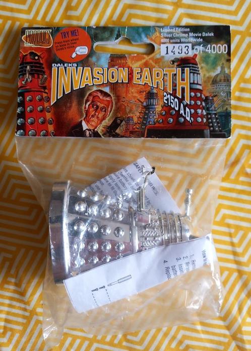 Doctor Who Dalek figuur met geluid Limited Edition, Verzamelen, Film en Tv, Gebruikt, Tv, Actiefiguur of Pop, Ophalen
