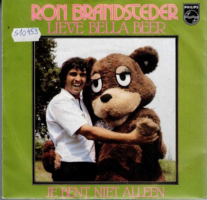 Vinyl, 7"   -   Ron Brandsteder – Lieve Bella Beer, CD & DVD, Vinyles | Autres Vinyles, Autres formats, Enlèvement ou Envoi