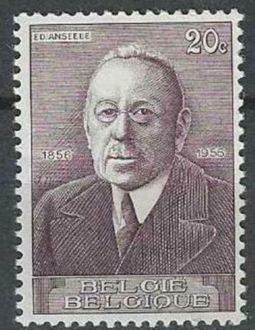Belgie 1956 - Yvert/OBP 997 - Edward Anseele (PF) beschikbaar voor biedingen