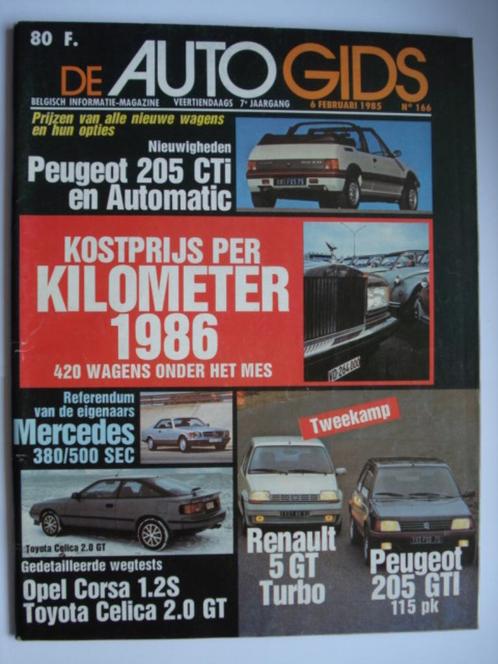 AutoGids 166, Boeken, Auto's | Folders en Tijdschriften, Zo goed als nieuw, Algemeen, Verzenden