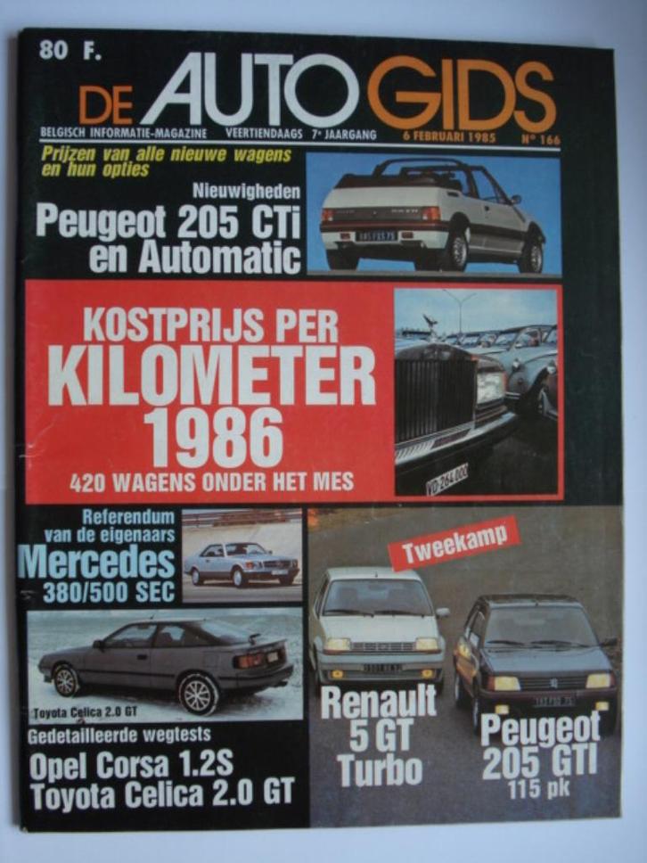 AutoGids 166, Boeken, Auto's | Folders en Tijdschriften, Zo goed als nieuw, Algemeen, Verzenden