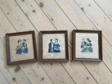 3 oude kaders beschikbaar voor biedingen