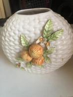 vaas, Ophalen, Gebruikt, Wit, Aardewerk of Porselein