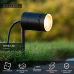 Tuinspots -Ø6,3 cm -LED -GU10 -1x5W 2700K -IP44 -Zwart, Tuin en Terras, Ophalen, Staal, Minder dan 50 watt, Nieuw