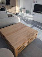 Prachtige salontafel in teak., Huis en Inrichting, Tafels | Salontafels, Ophalen, Zo goed als nieuw