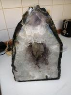 Geode d'amethyste  bresil 15kg, Collections, Minéral, Enlèvement