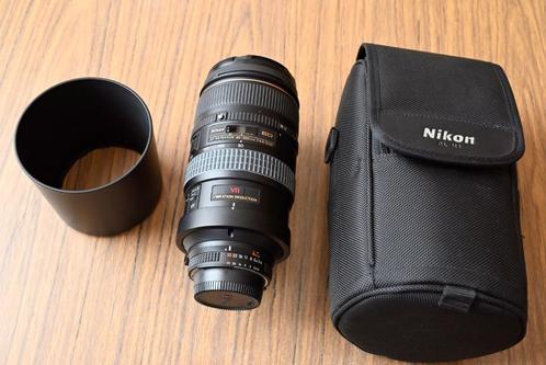 Nikkor AF 80-400 4.5-5.6 VR D ED-objectief, Audio, Tv en Foto, Foto | Lenzen en Objectieven, Zo goed als nieuw, Telelens, Zoom