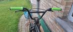 BMX Fiets met groene handvaten en kleurrijke zadel, Gebruikt, Ophalen