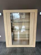 Vitrine kast met 4 leggers, Huis en Inrichting, Kasten | Vitrinekasten, Ophalen, Gebruikt, Glas