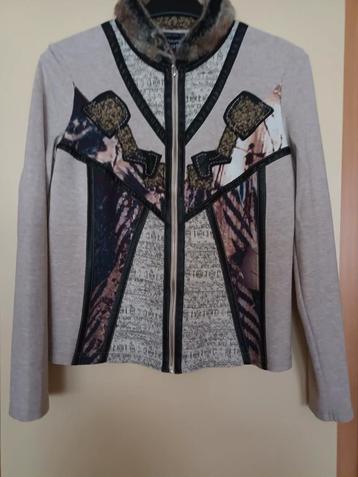 Veste tendance entièrement nouvelle « PAUSE CAFE », Enlèvement ou Envoi, Neuf, Taille 38/40 (M)