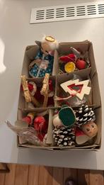 Oude en vintage kerstversiering in doosje, Ophalen of Verzenden, Gebruikt