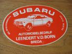 Oude Sticker Subaru, Verzamelen, Stickers, Nieuw, Auto of Motor, Ophalen of Verzenden