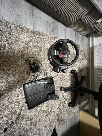 Logitech stuur pc/ps3 beschikbaar voor biedingen