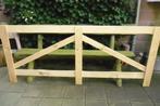 houten afrasteringshekken 10 grote en 12 kleinere, Tuin en Terras, Tuinhekken en Hekwerk, Ophalen, Zo goed als nieuw, Hout, Tuinhek