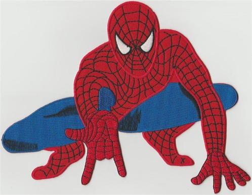 Spiderman stoffen opstrijk patch embleem #8, Verzamelen, Kleding en Patronen, Nieuw, Verzenden