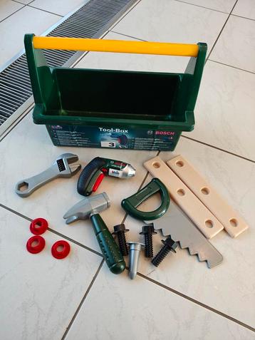 Bosch gereedschap werk kist speelgoed.  beschikbaar voor biedingen