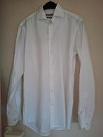 Wit heren hemd. Merk Ledub. Maat medium., Vêtements | Hommes, Chemises, Enlèvement, Blanc