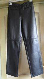 LEDERLOOK BROEK ZWART MERK 1 2 3, Kleding | Dames, Zwart, Ophalen of Verzenden, Zo goed als nieuw, 1 2 3