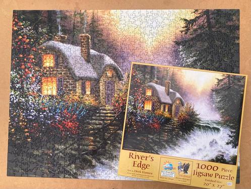 Puzzle n120 de 1000 pièces complet, Hobby en Vrije tijd, Denksport en Puzzels, Ophalen