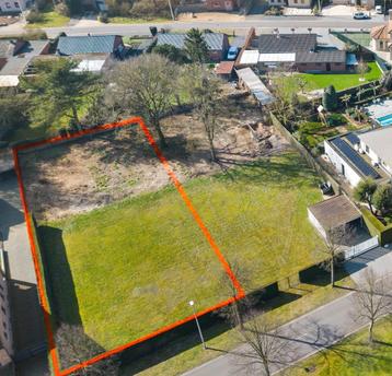 Bouwgrond van 11a 37ca in residentiële en groene omgeving, Koersel, 1000 à 1500 m²