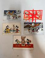 Disney mickey mouse oude postkaarten jaren 30, Verzamelen, Ophalen of Verzenden