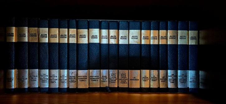 Collection complète Jules Verne – 34 tomes – Édition Walter, Boeken, Encyclopedieën, Zo goed als nieuw, Complete serie, Ophalen of Verzenden