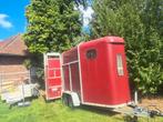 Van Fautras, Dieren en Toebehoren, Paarden en Pony's | Trailers en Aanhangwagens, Ophalen, Zo goed als nieuw, 2-paards trailer