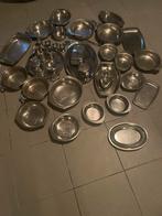Lot Inox, stalen, rvs schalen, bakjes etc., Ophalen, Zo goed als nieuw, Inox