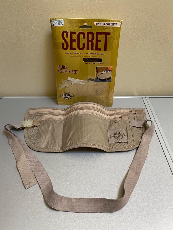 🍄 Eagle Creek. NIEUWE , Deluxe Security Belt, Handtassen en Accessoires, Tassen | Reistassen en Weekendtassen, Nieuw, Beige, Ophalen of Verzenden