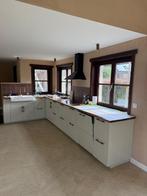 Gebruikte keuken te koop, Huis en Inrichting, Ophalen, Gebruikt, Dubbelwandige keuken, Hout