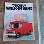 '78  CHEVY  WALK-IN VANS, Enlèvement ou Envoi, Neuf, Chevrolet