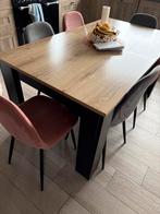 Tv-meubel, vitrinekast, dressoir, keukentafel met 6 stoelen, Huis en Inrichting, Ophalen, Gebruikt