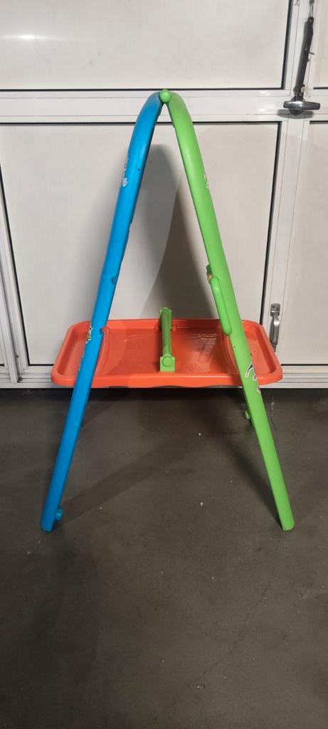 Tableau double face enfants, tableau blanc + ardoise à craie, Kinderen en Baby's, Speelgoed | Buiten | Speeltoestellen, Zo goed als nieuw